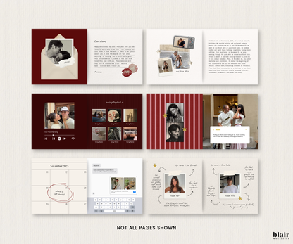 Couple Photo Book Template