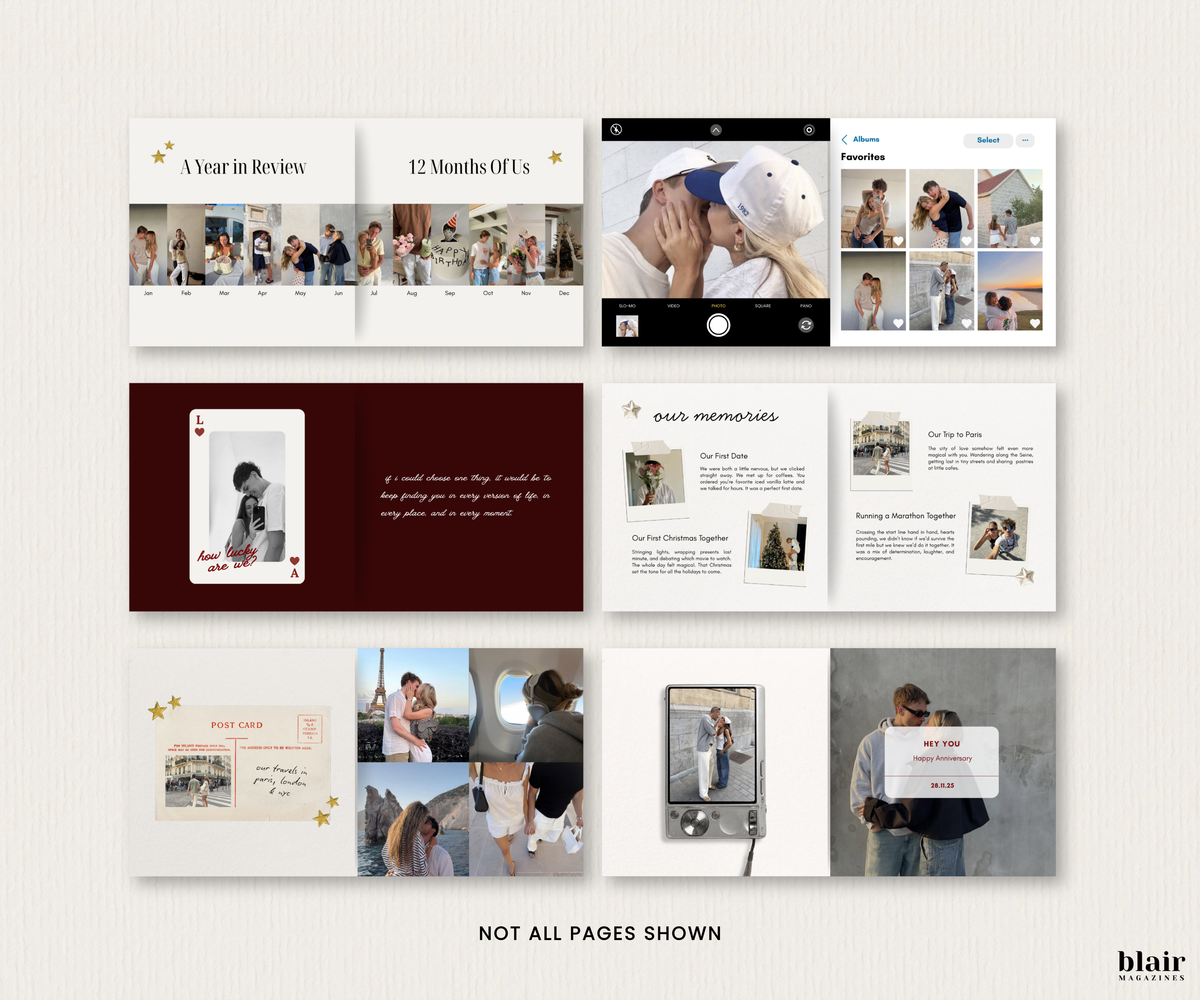 Couple Photo Book Template