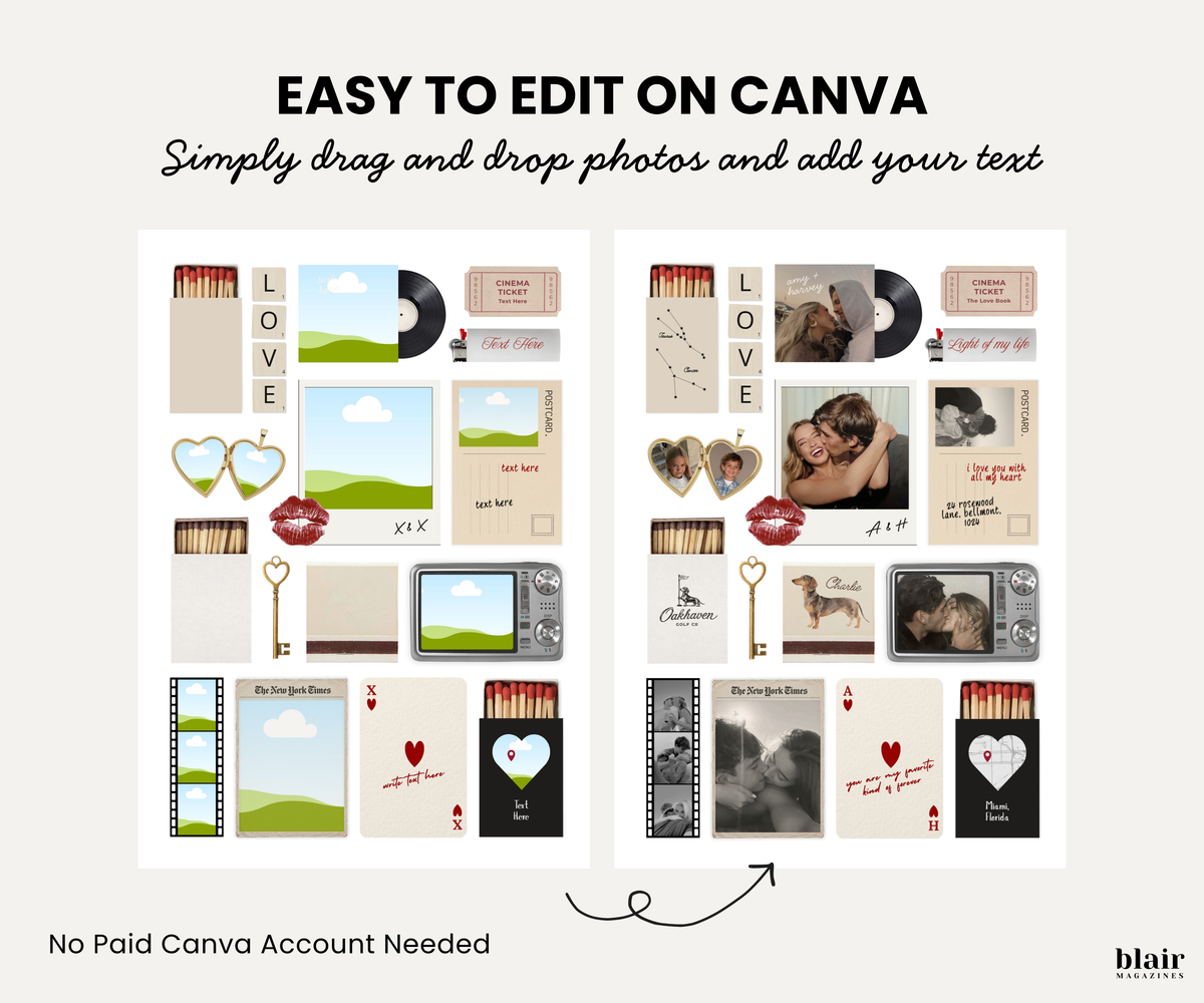 Matchbook Poster Templates