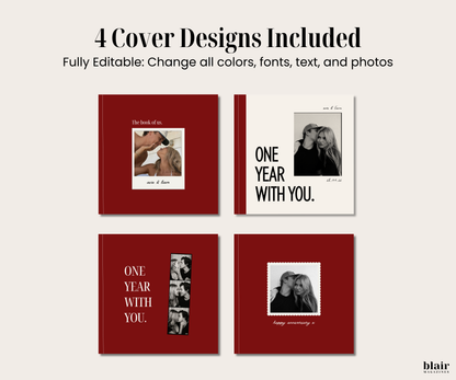 Couple Photo Book Template