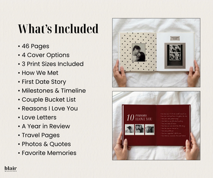 Couple Photo Book Template