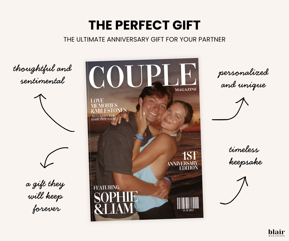 Couple Anniversary Magazine Template