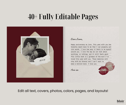 Couple Photo Book Template